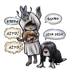 文字化化のお喋り3人